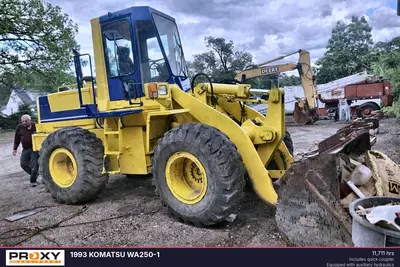 Used 1993 KOMATSU WA250-1 Wheel Loaders Louisiana US | Proxy Equipment #1382941