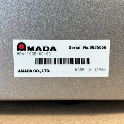 New | in-Stock AMADA MIYACHI MEA-100B-00-00 Welding Machinery (Other) Indiana US | J&J Industrial Supply #1469074