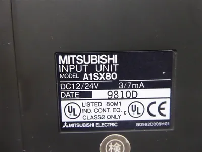 Mitsubishi A1SX80 MELSEC Input Unit without cover Used