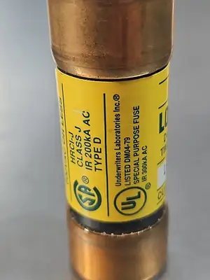 Buss LPJ-2-1/4SP Low Peak Dual Element Time Delay Fuse Loc4D10