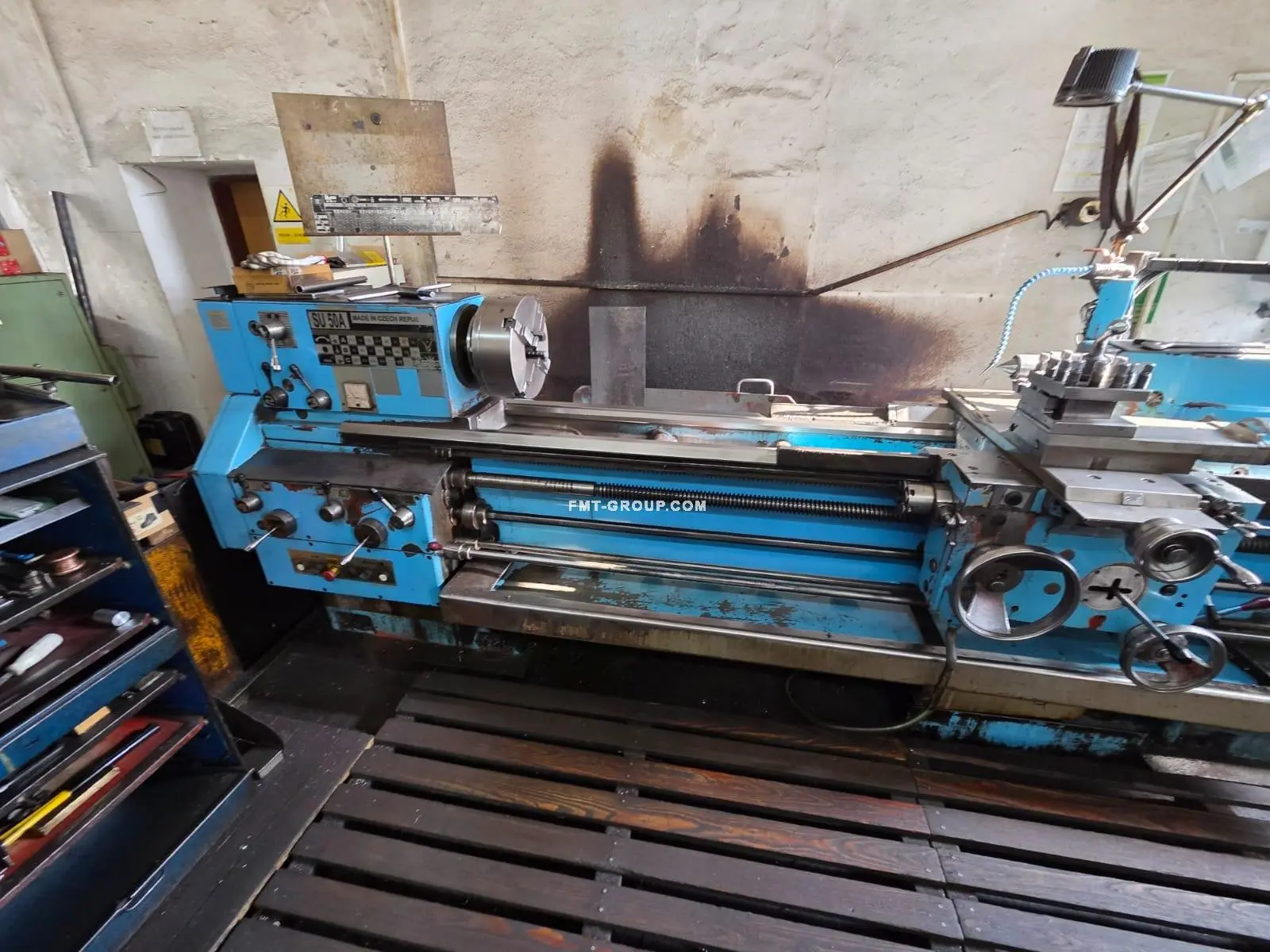 Used ŠKODA PLZEŇ SUA 50/2000 Engine Lathes SK | F.M.T. Group s.r.o. #1253070