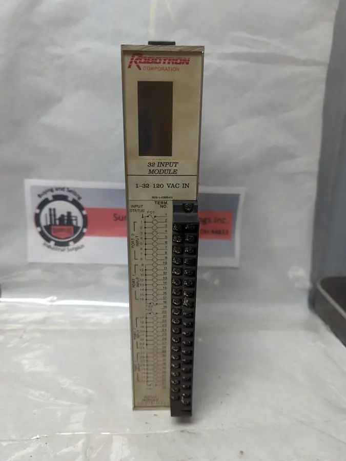 Used ROBOTRON 503-1-0325-0 PLC Input & Output Ohio US | Surplus Asset Holdings #1239239
