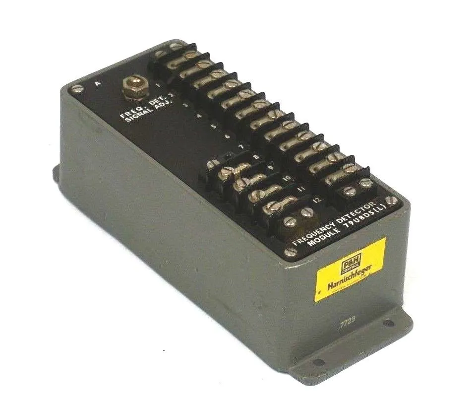 USED P & H HARNISCHFEGER 79U8D5 FREQUENCY DETECTOR