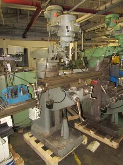 2322-470 Bridgeport Series 1, Variable Speed, 2HP Ram Type Vertical  Turret Milling Machine, Model BR2J
