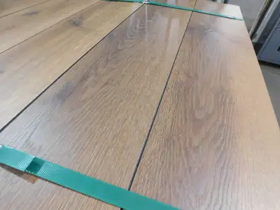 8" x 48" Click Plank Brown Laminate Water Proof Flooring (826 sq.ft)