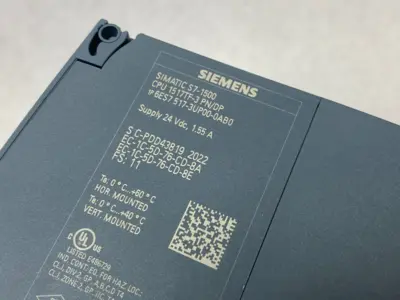 USED SIEMENS SIMATIC S7-1500TF CPU UNIT 1517TF-3 PN/DP