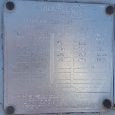 USED OILWELL 336-P
