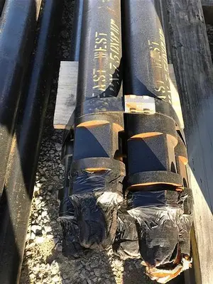New | in-Stock AFTERMARKET 4" OD X .750" WALL X 8'10" X 2.5 Z THREAD DRILL PIPE Construction Equipment Parts Pennsylvania US | East West Machinery & Drilling #1416278