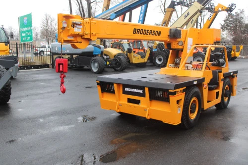 Used 2015 BRODERSON IC80-3J Rough Terrain Cranes Pennsylvania US | National Lift Equipment #1382423
