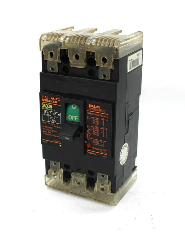 Used FUJI ELECTRIC BB3ASB-015 Circuit Breakers Kentucky US | Industrial Parts R Us Inc. #355249