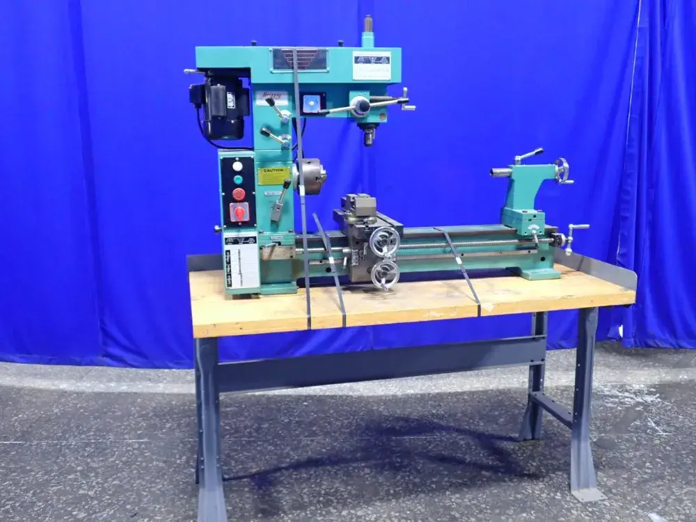 Used GRIZZLY G9729 Bench Top 3-in-1 (Drilling & Milling) Lathes Ohio US | HGR 24 #1250321