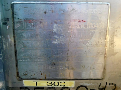 USED CUSTOM METALCRAFT 400 GAL 513542