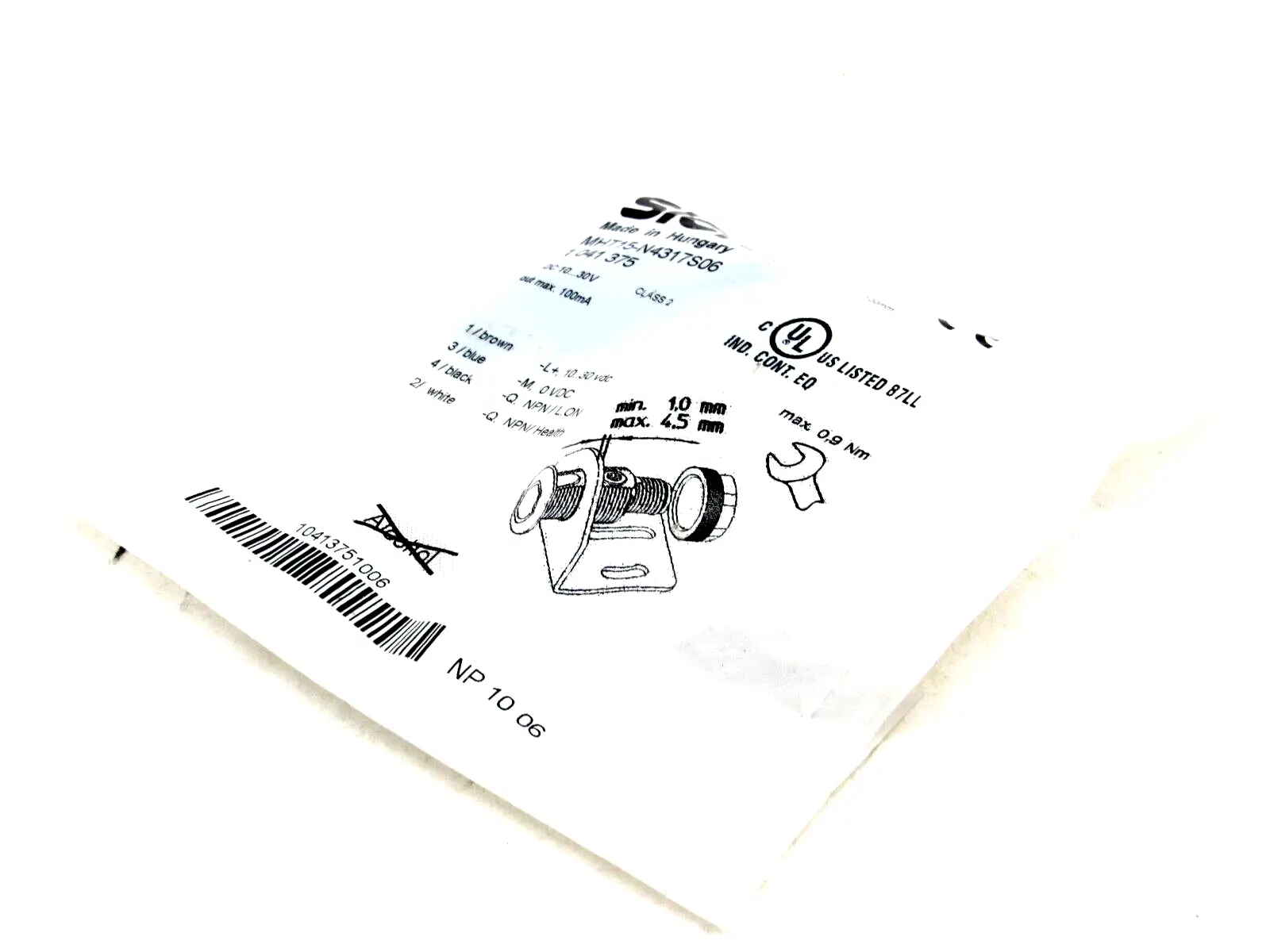 NEW SICK MHT15-N4317S06 PROXIMITY SENSOR MHT15N4317S06