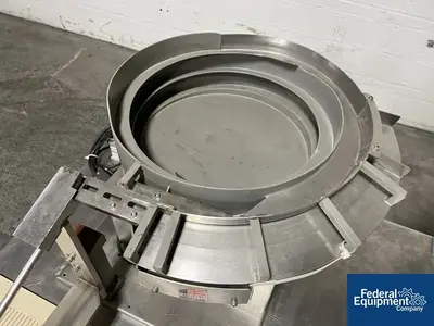 Unknown Table with Vibratory Bowl Feeders, Portable