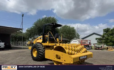 Used 2004 CATERPILLAR CP-563E Single Drum Rollers Texas US | Proxy Equipment #1385267