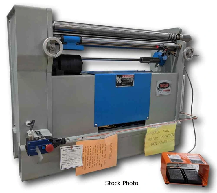 New | Build-to-Order WALDEMAR WDM B-2.6-48 Plate Bending Rolls including Pinch Minnesota US | SOMINN MACHINERY SALES #353300