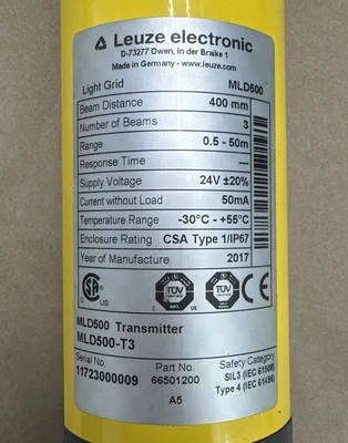 NEW Leuze MLD500-T3