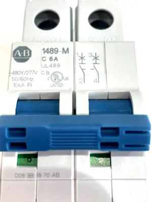 A / B 1489-M2C060 CIRCUIT BREAKER SER. D 1489M2C060 NEW, SURPLUS
