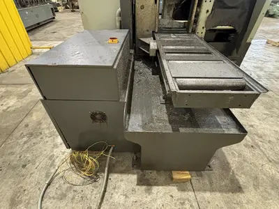 14" x 14" HYDMECH MODEL #H-14A AUTOMATIC HORIZONTAL BAND SAW WITH NESTING: STOCK #23623