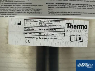 USED Thermo Scientific Thermo Scientific Liquid Nitrogen Freezer, Model CryoExtra20