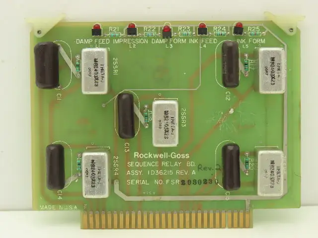Used ROCKWELL-GOSS _UNKNOWN_ Relays & Switches | Arrow Industrial #639174