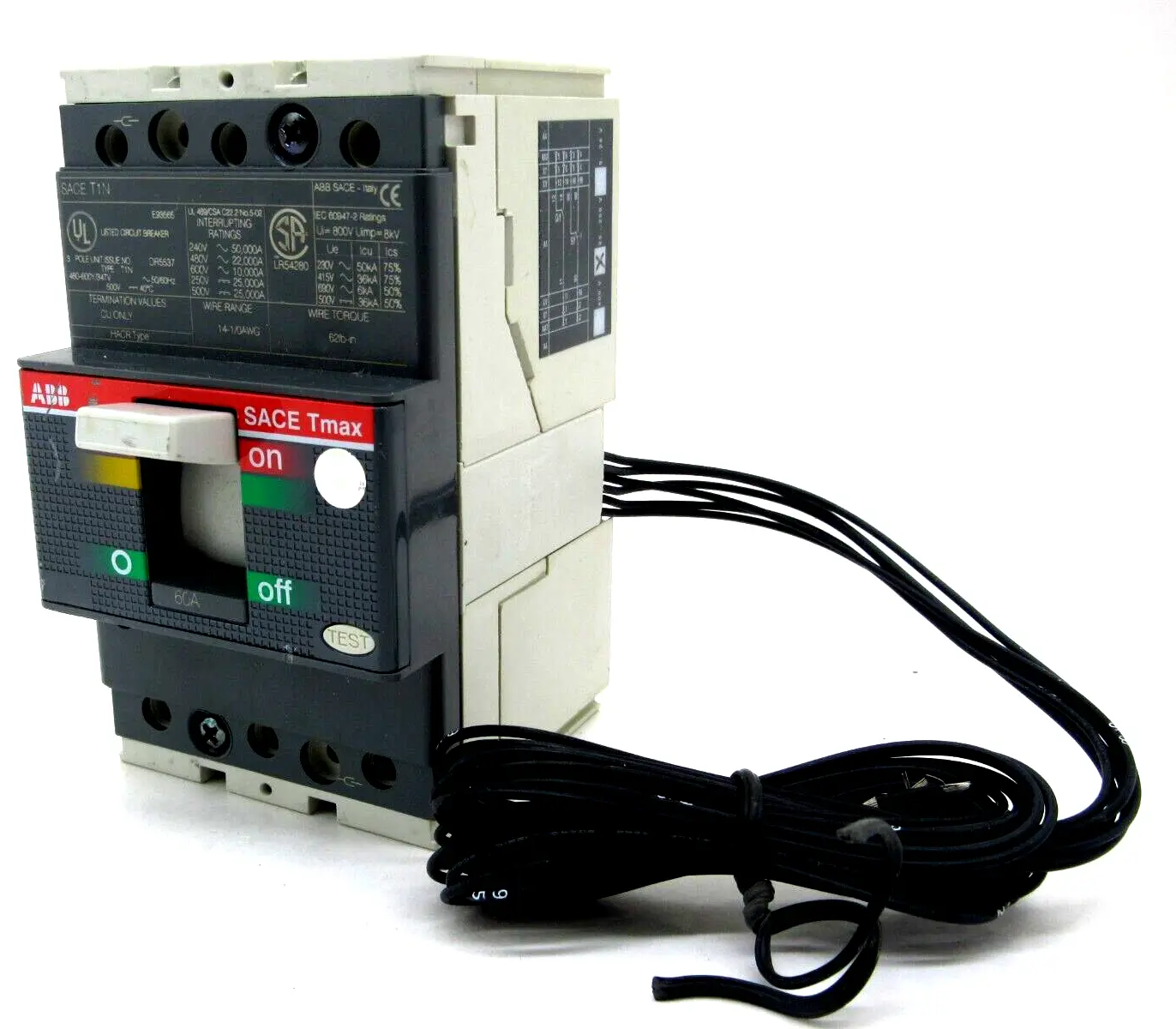 NEW ABB SACE T1N CIRCUIT BREAKER 60A