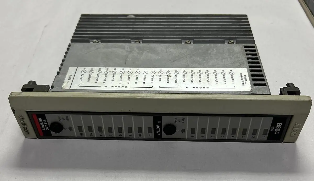 Used MODICON AS-B804-016 Industrial Controls Ohio US | Surplus Asset Holdings #1240362