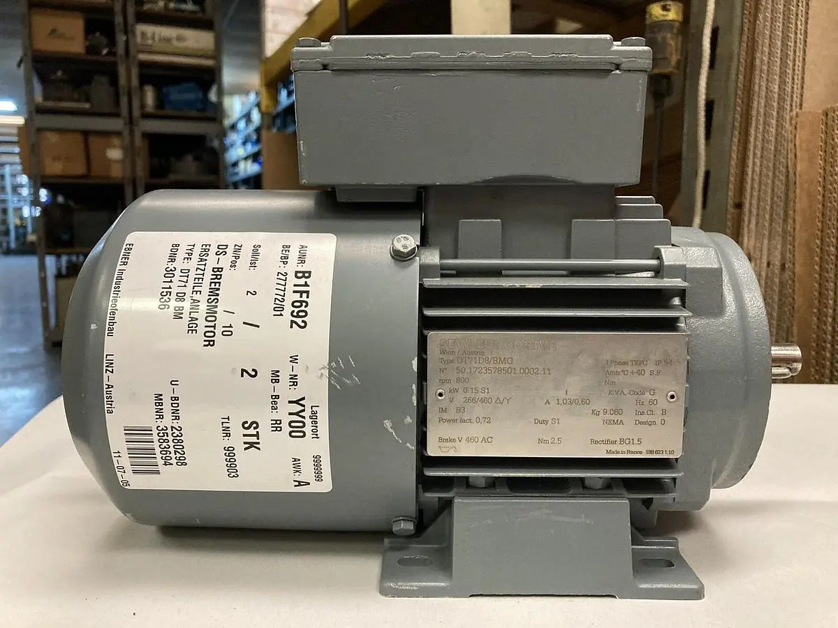 New | in-Stock SEW EURODRIVE DT71D8/BMG Gearmotors | Surplus Asset Holdings #1227395