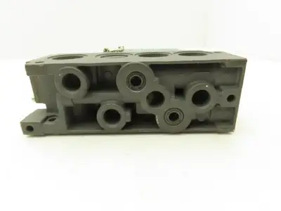 Numatics 34SAD415K013A Solenoid Valve w/ Manifold Block 120V 150 PSI 1/2" NPT