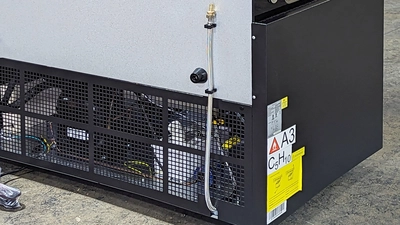 171-0306 60" Vertical Open Air Self Contained Display Cooler