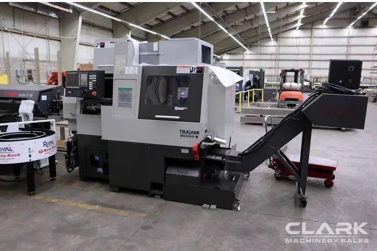 2023 TSUGAMI B0326-III Swiss Screw Machines | Clark Machinery Sales, LLC