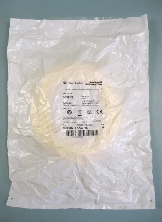 New | in-Stock Allen-Bradley 889DQ-F4AC-15 Automation Control (HMI) New Hampshire US | Bitter End Trading #1125327