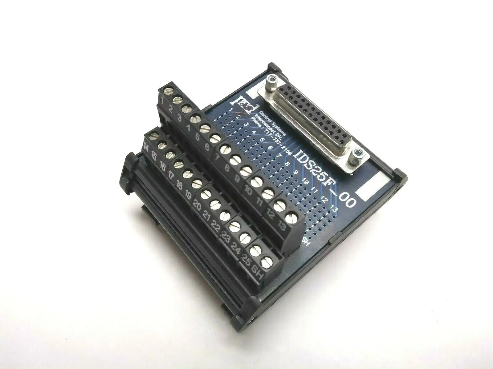 New | in-Stock PCD Control Systems Modular DSUB 25 Pin Din Rail Mount Terminal Blocks Michigan US | Maverick Industrial Sales #1389208