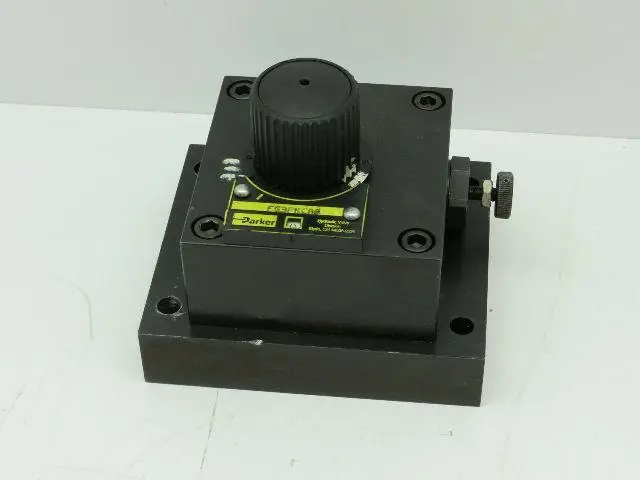 Parker FG3PKCAB Hydraulic Flow Control Valve 3/8" NPT 0.6 GPM