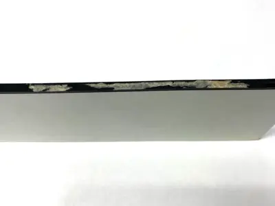 USED E. JAMES RUBBER STRIP EDPM 1/4" THICK 4" WIDE X 36" LONG SHELFWARE
