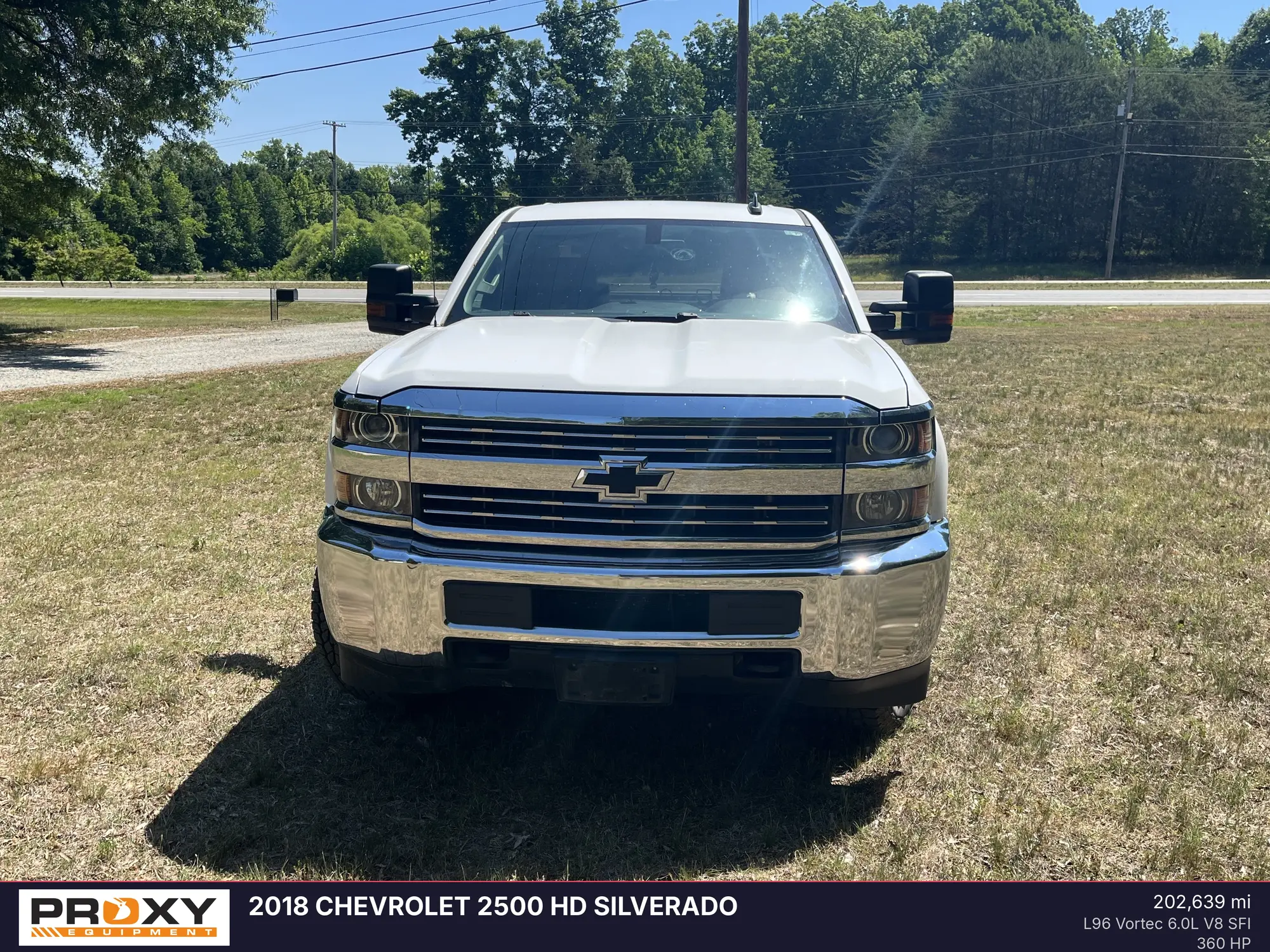 Used 2018 CHEVROLET 2500 HD SILVERADO Pickup Trucks North Carolina US | Proxy Equipment #1388794