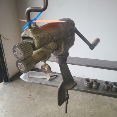 U14626C Used Niagara No. 164 deep throat rotary machine