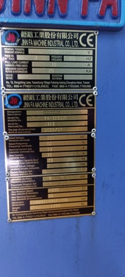 JINN FA Twin Spindle CNC Turning Centre, 2× (2022 and 2023) in top condition, low hours, POA