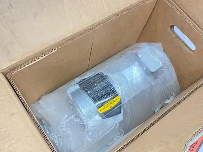 New | in-Stock Baldor Reliance Permanent Magnet Motor 0.75HP 1750RPM 90VDC D.C. Motors Michigan US | Maverick Industrial Sales #1400771