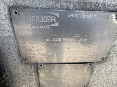Used 2008 WALKER MILK TANKER TRAILER Liquid Supply Trailers Michigan US | Miedema Asset Management Group #1709536