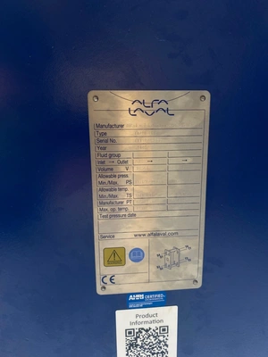 New | in-Stock 2024 ALFA LAVAL AQ4T-BFG Heat Exchangers GB | Perry Equipment #1285795