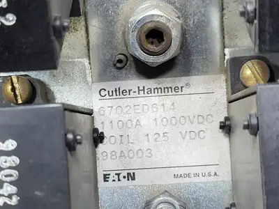 USED EATON CUTLER-HAMMER 6702ED614