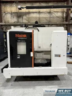 Used MAZAK VC500A 2PC Vertical Machining Centers Ohio US | HGR 24 #1301681