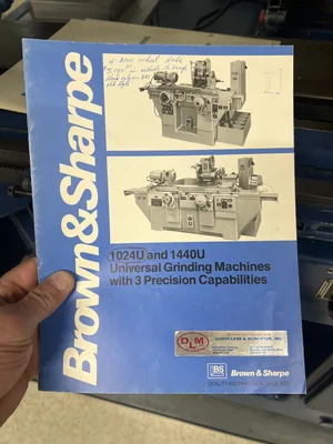 USED BROWN & SHARPE 1024U