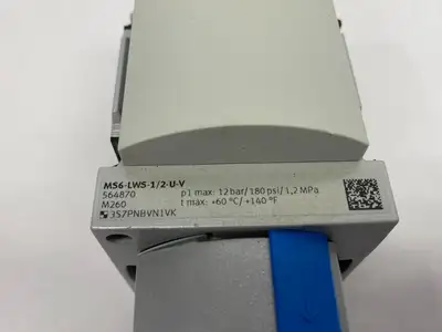 Used FESTO WATER TRAP 2-12BAR G1/2 PORTS 564870 Miscellaneous MRO | Maverick Industrial Sales #1121688