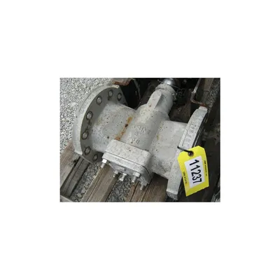 6" XOMOX CORP TUFLINE SEVERE SERVICE PROCESS VALVE PLUG VALVE