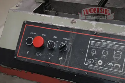 Used MARVEL MANUFACTURING MARK II Vertical Band Saws Michigan US | Vander Ziel Machinery Sales #1302599
