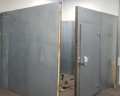 118-0036 8’ Metal Box Walk In Cooler