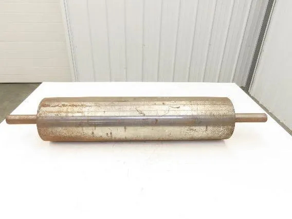 6"x 27"W Crowned Conveyor Take-up/Tail Pulley 1-7/16" Shaft