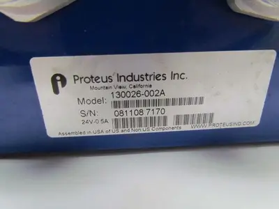 Proteus 130026-002A Weldsaver Coolant Controller/Leak Detection Control Box